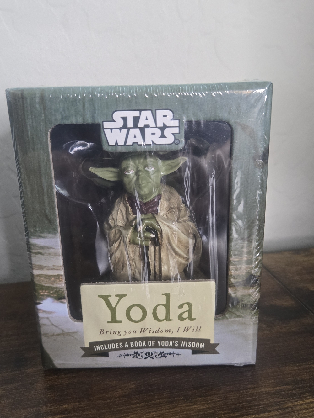 Star Wars Yoda Bring You Wisdom I Will Figure Mini Kit - New Sealed Chronicle Bo